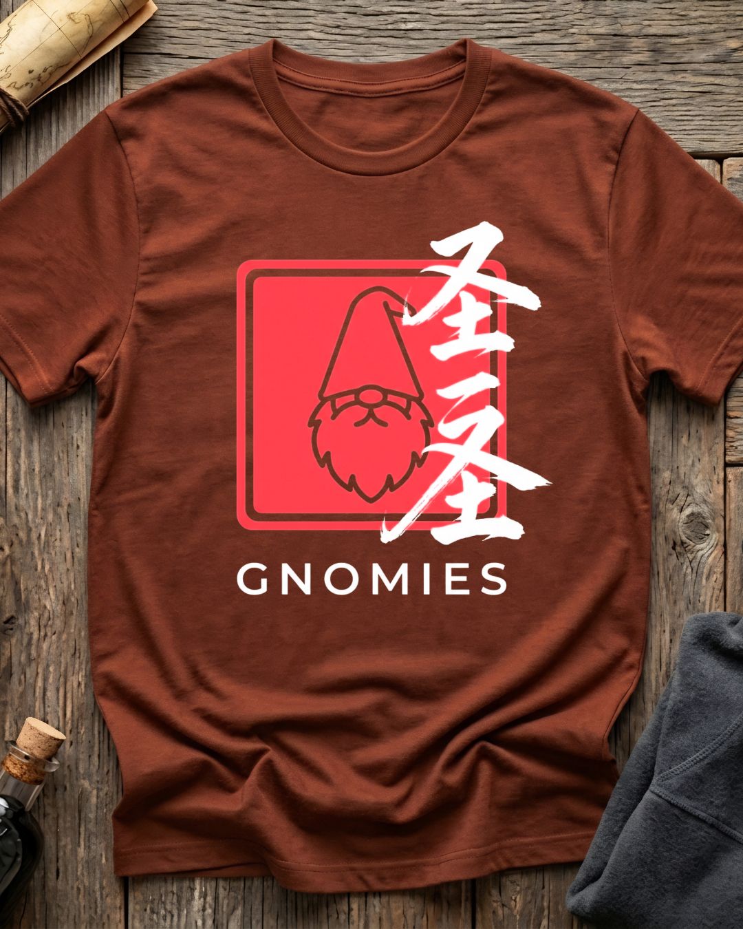 Gnomies Kanji Crest V.2 T-Shirt