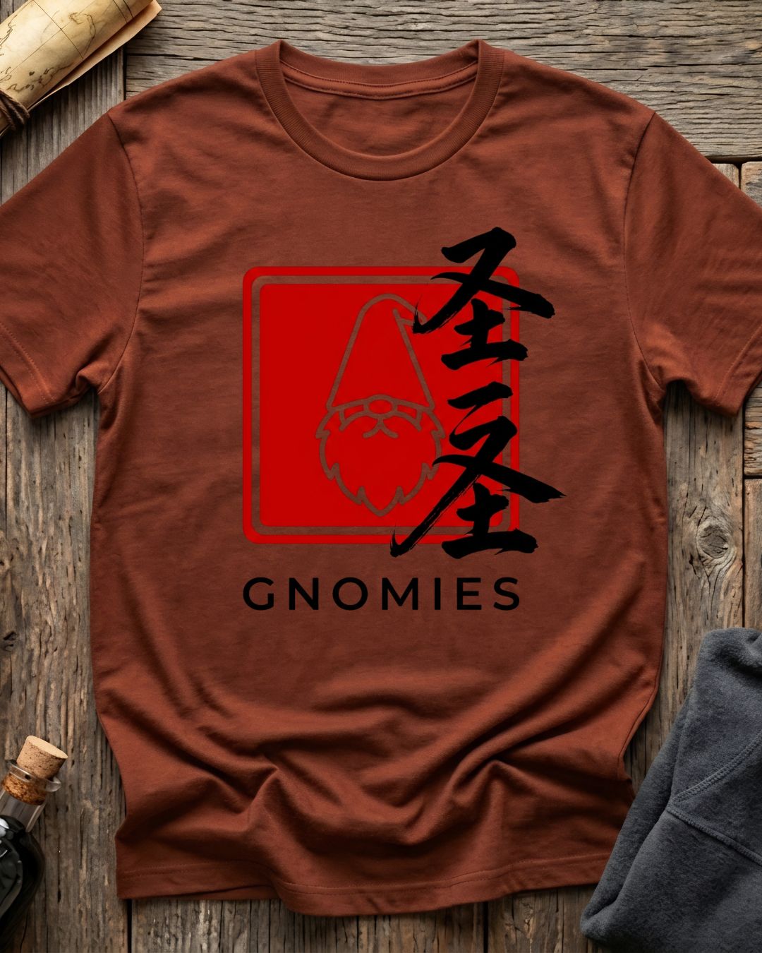 Gnomies Kanji Crest V.1 T-Shirt