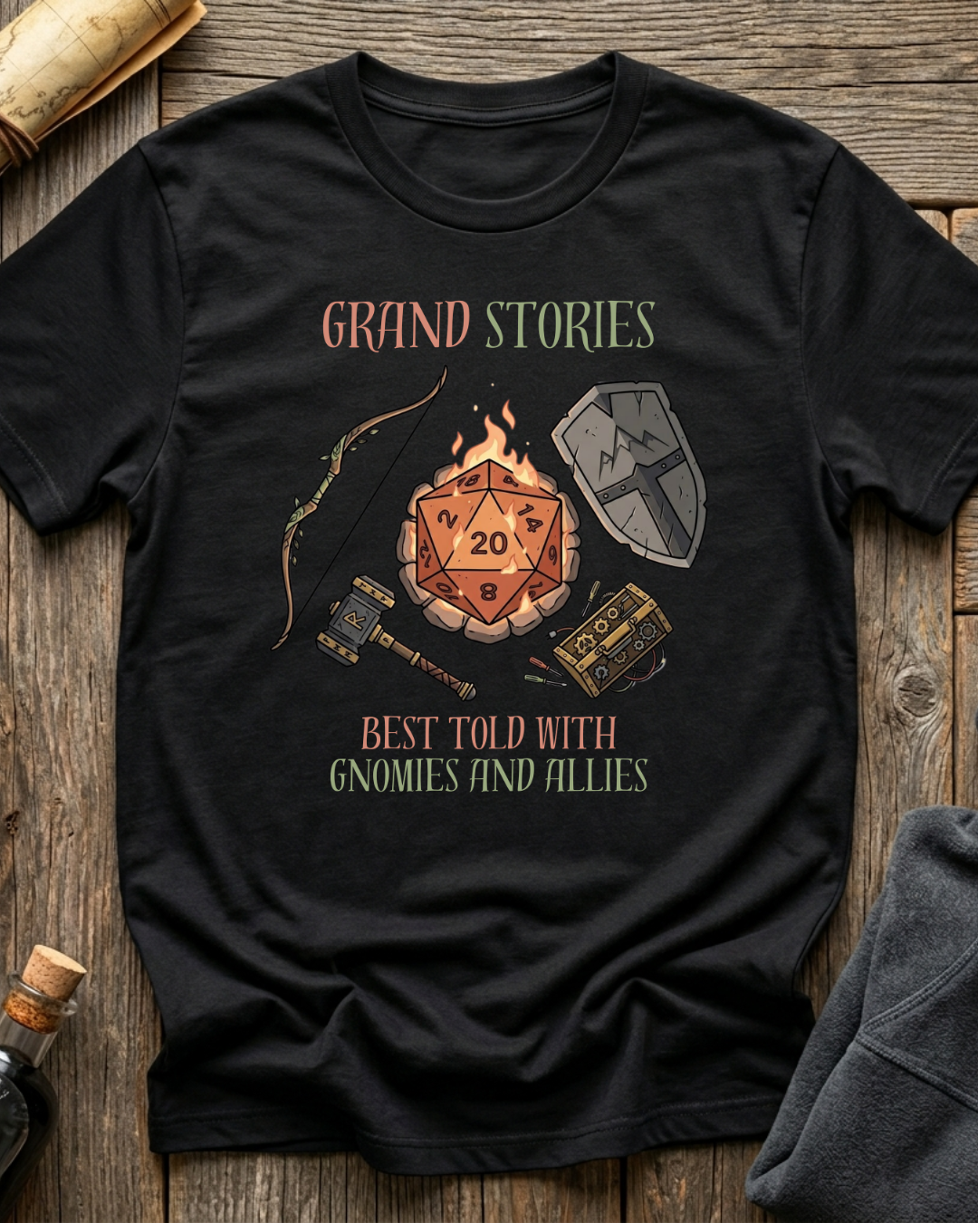 Grand Stories Best Told With Allies T-Shirt