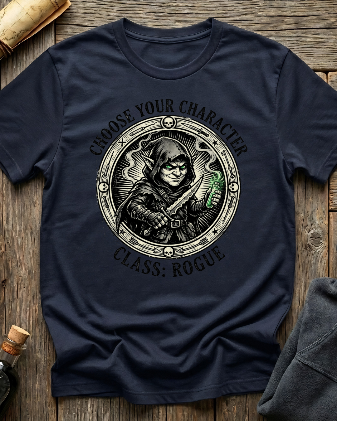 Choose Your Character Class: Rogue T-Shirt