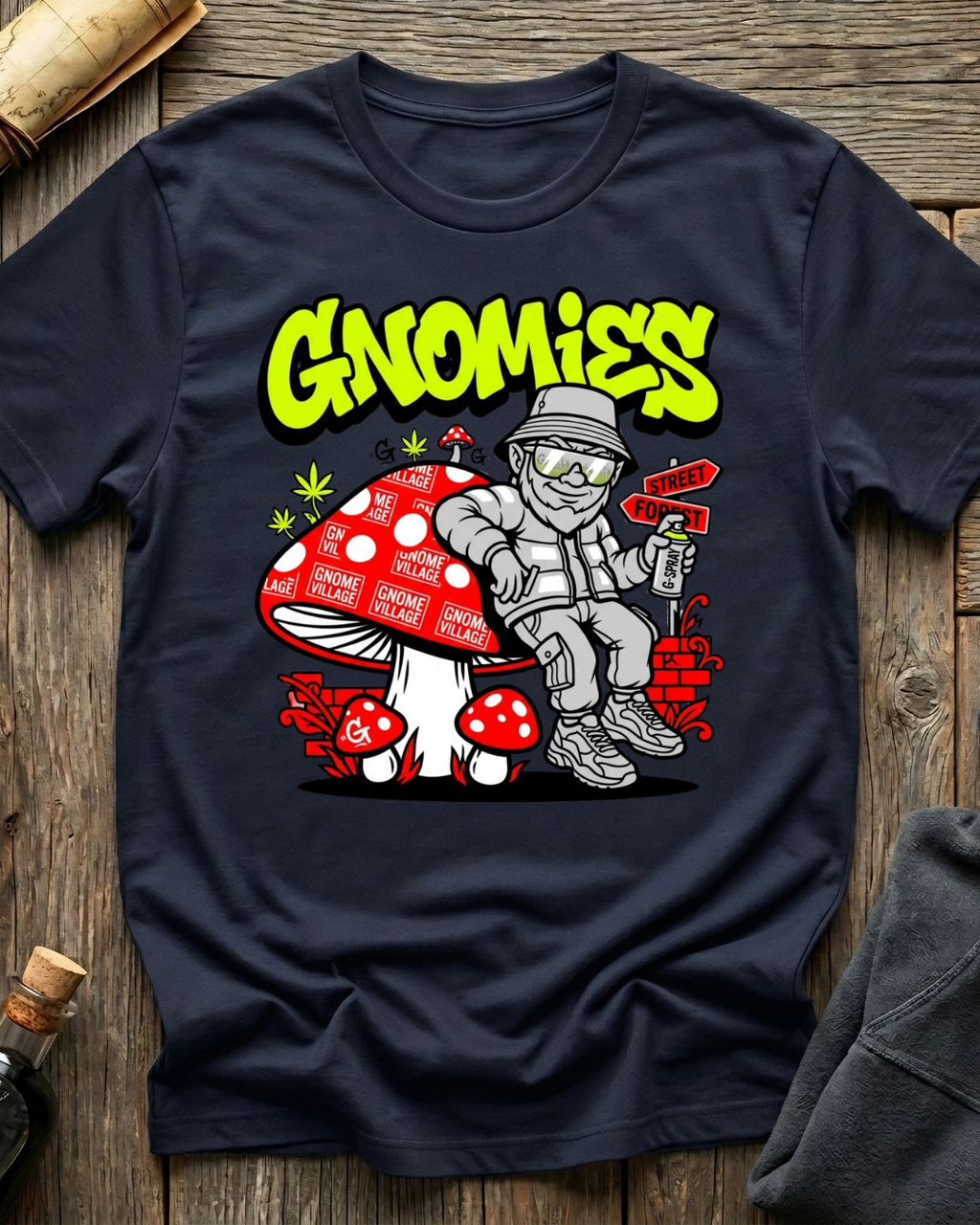 Gnome Village Graffiti T-Shirt