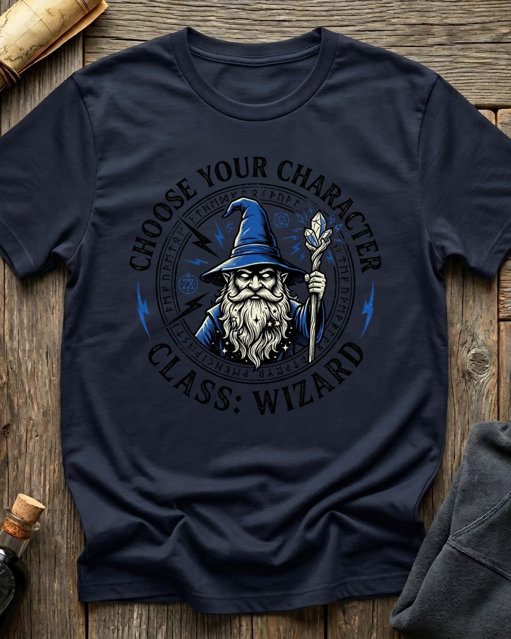 Choose Your Character Class: Wizard T-Shirt