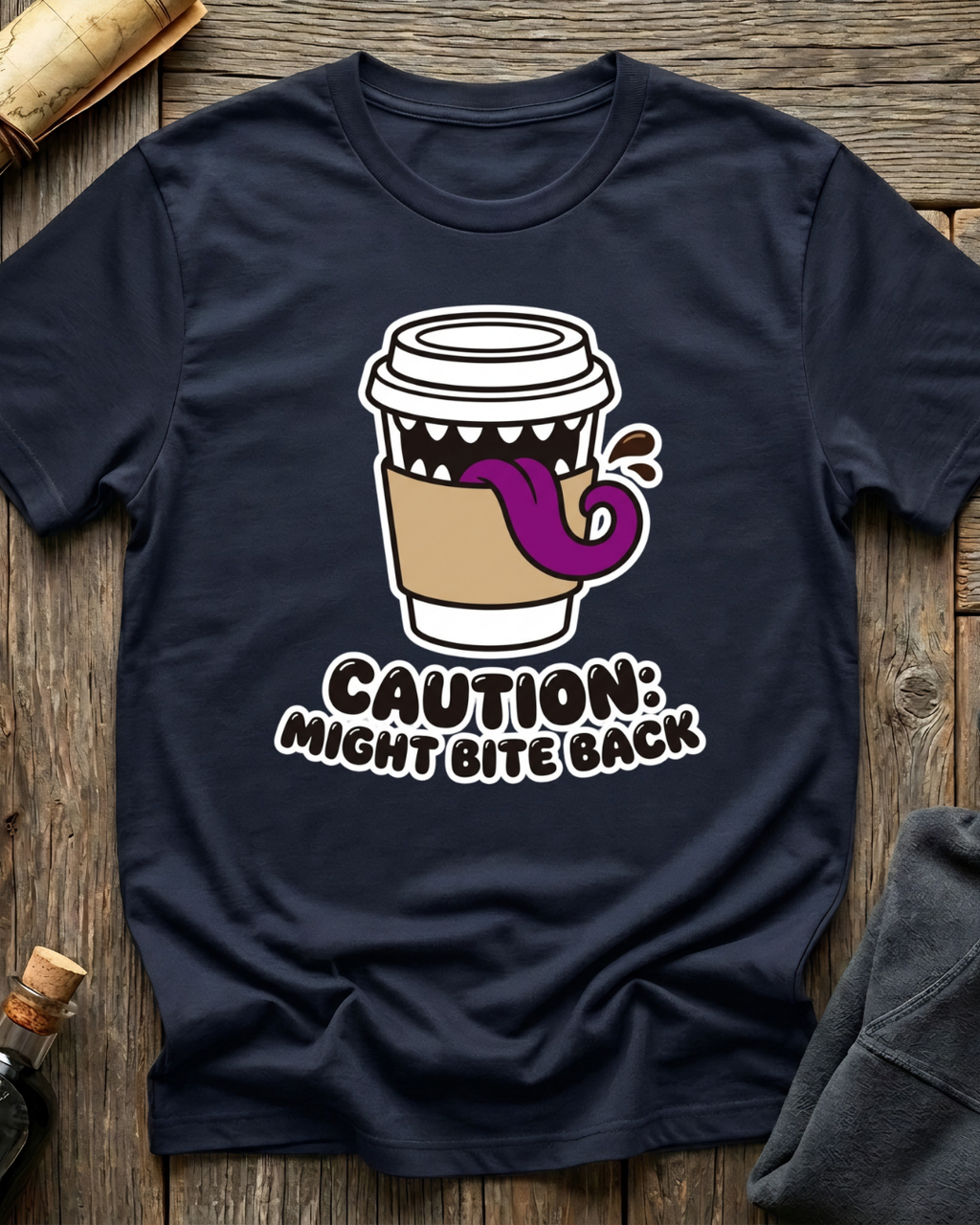 Caution: Might Bite Back T-Shirt
