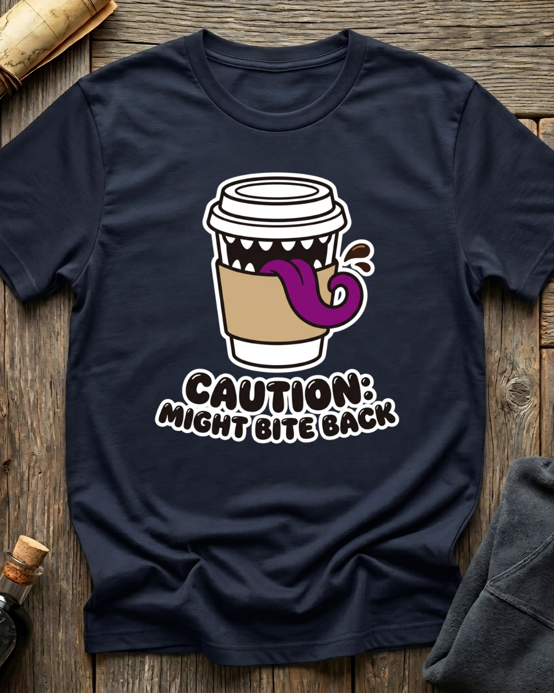 Caution: Might Bite Back T-Shirt
