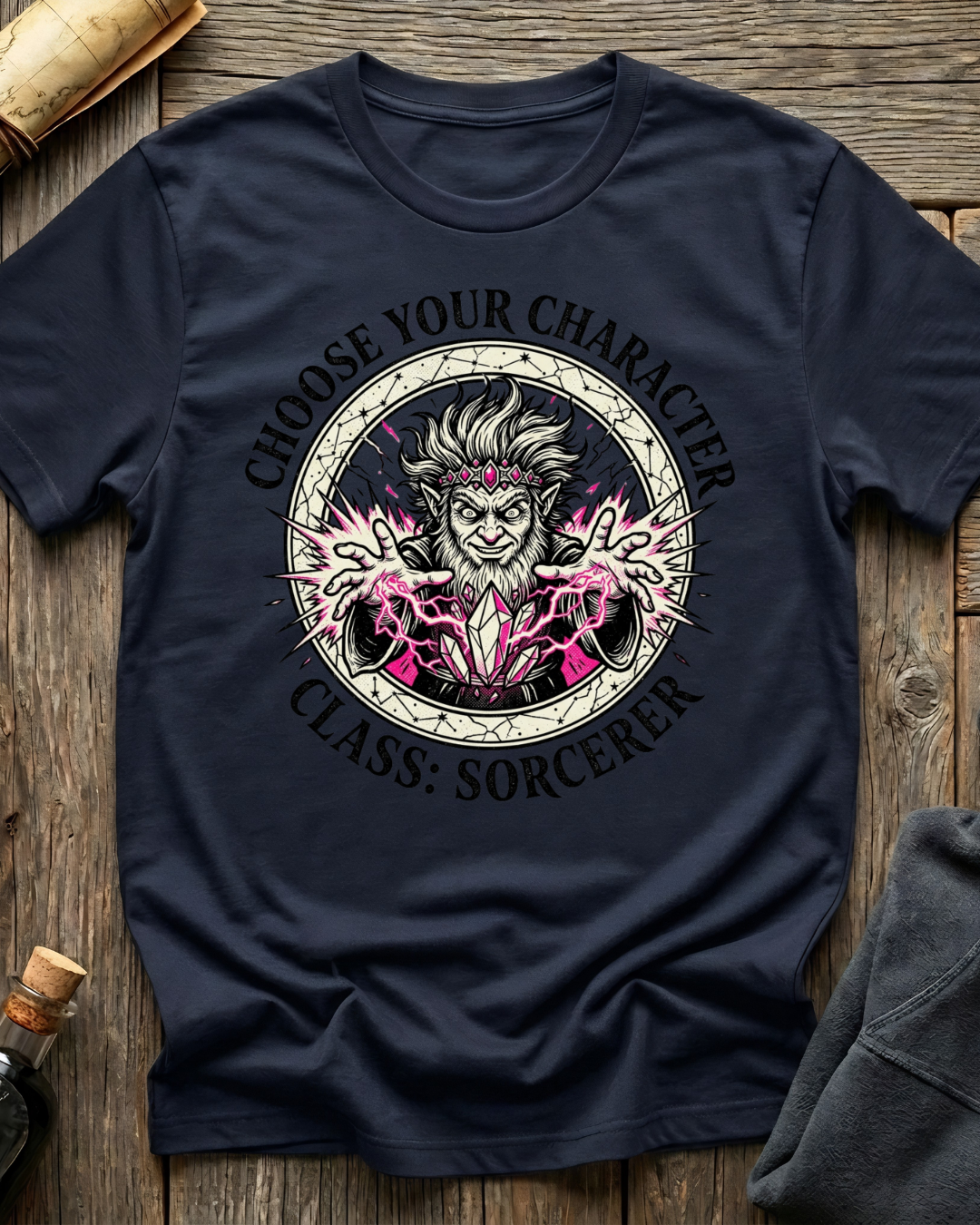 Choose Your Character Class: Sorcerer T-Shirt