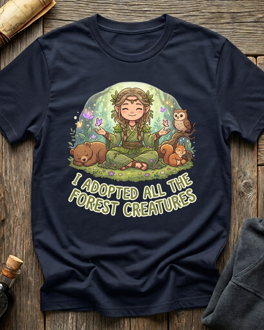 Druid Forest Creatures T-Shirt