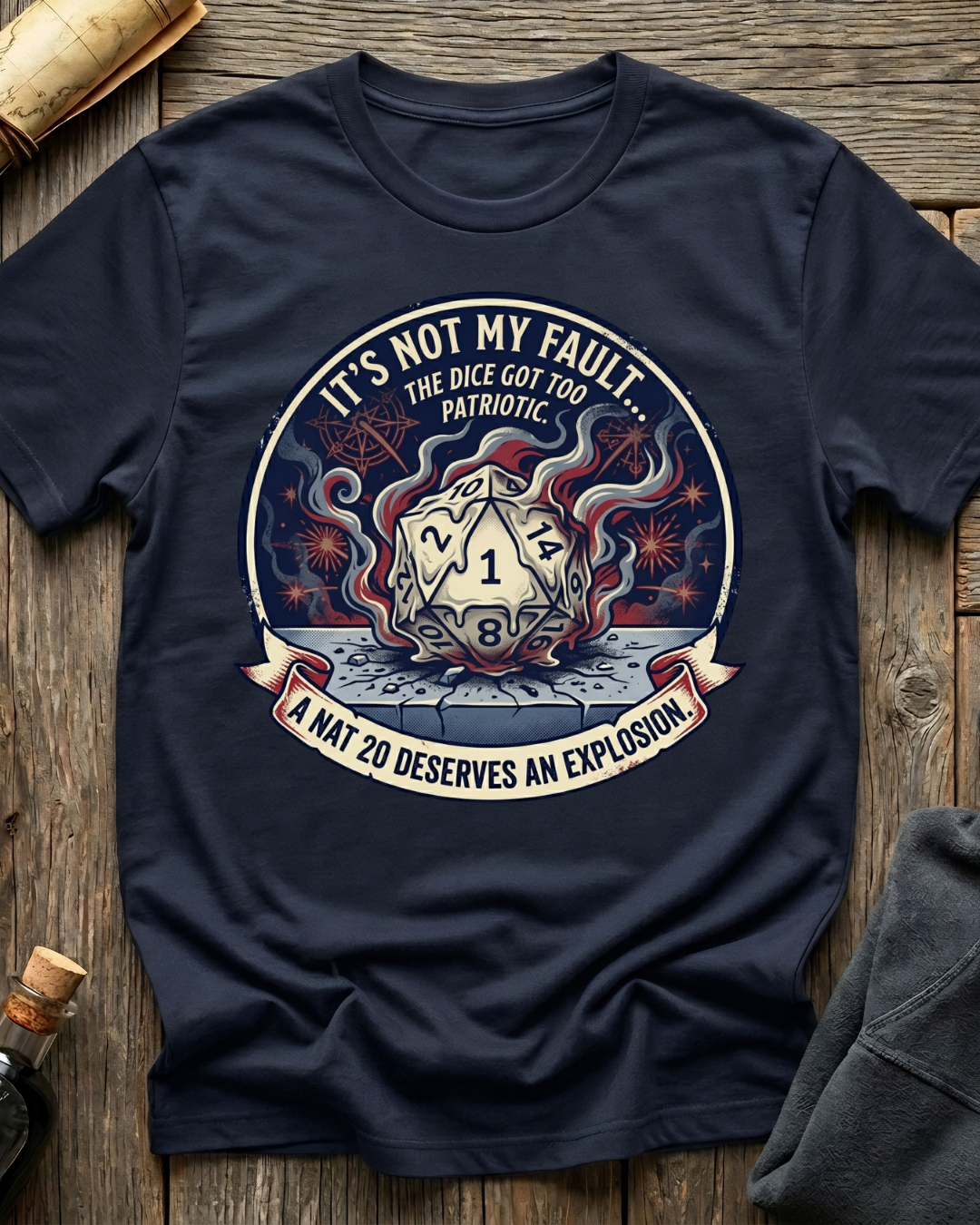 The Dice Got Too Patriotic T-Shirt