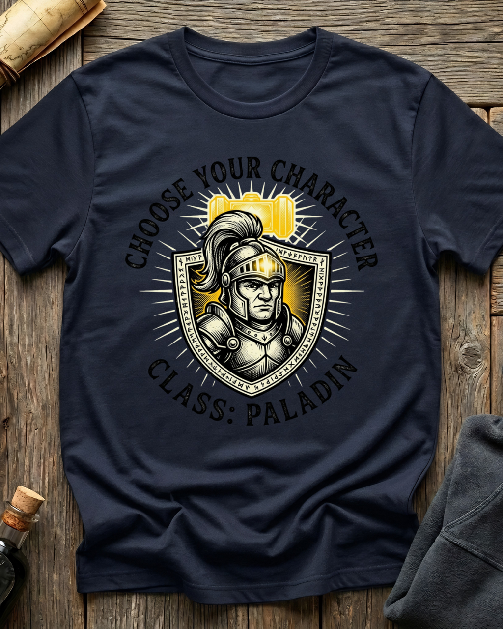 Choose Your Character Class: Paladin T-Shirt
