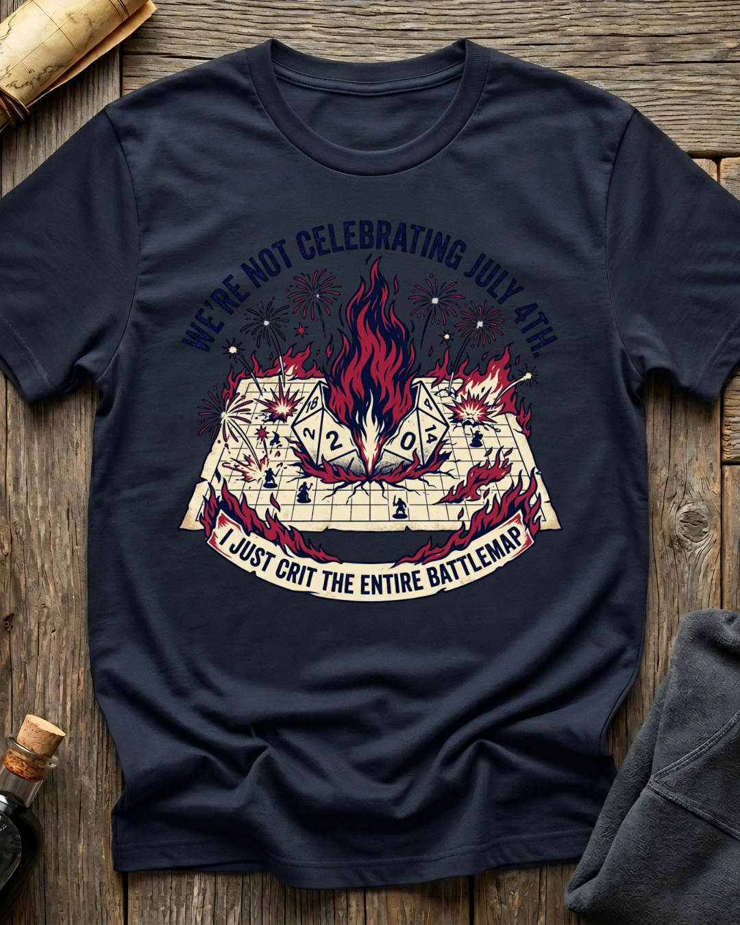 I Just Crit The Entire Battlemap T-Shirt