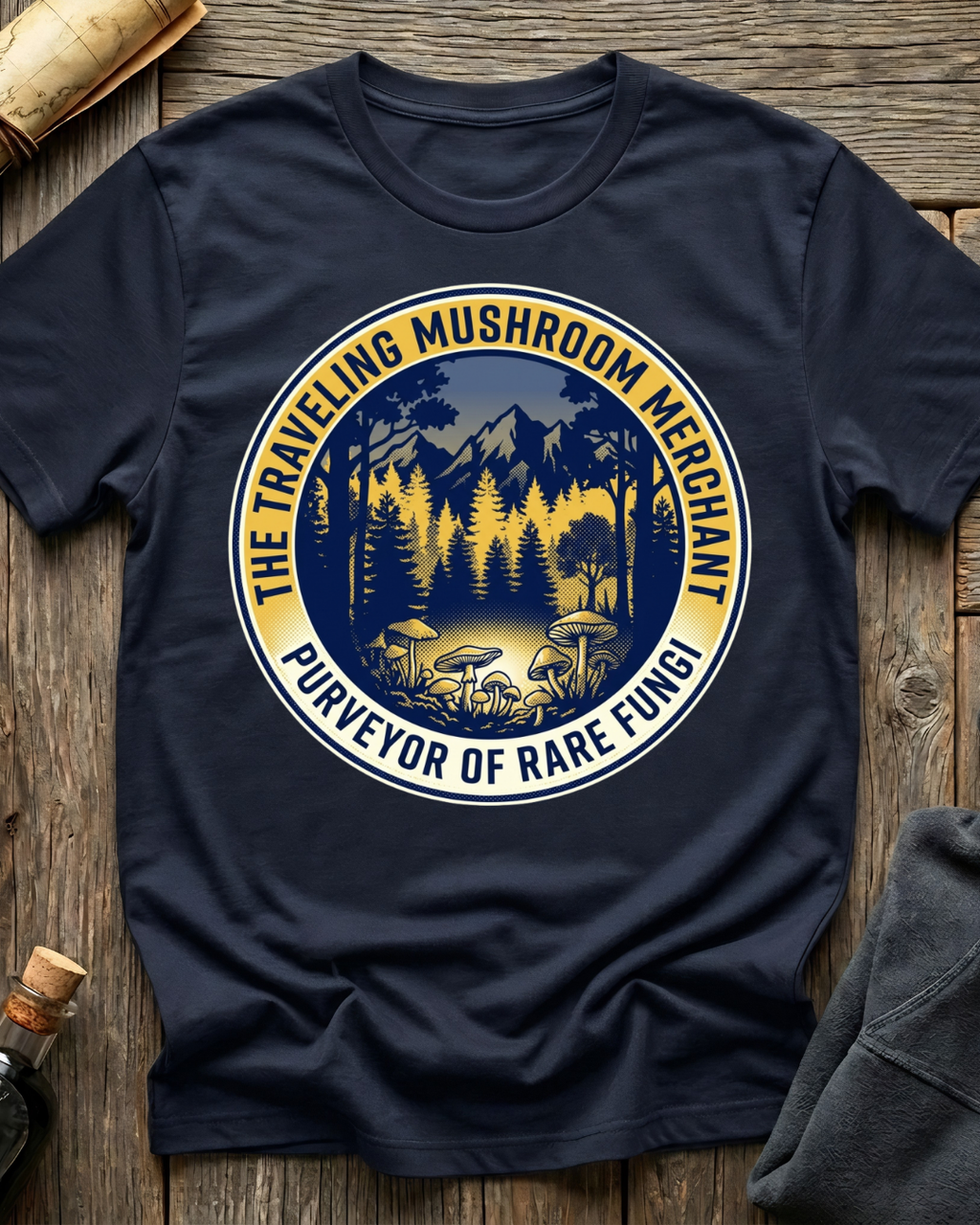 Traveling Gnome Merchant T-Shirt