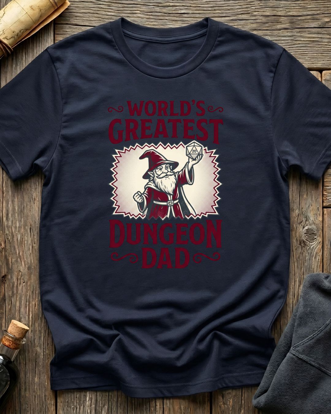 World's Greatest Dungeon Dad T-Shirt