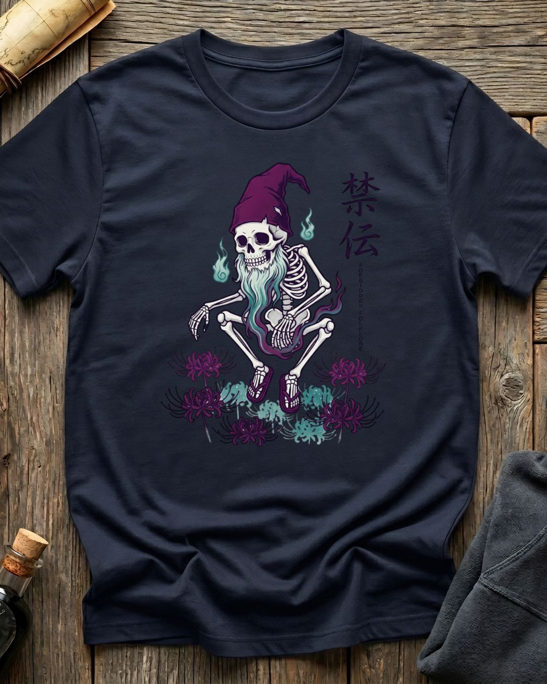 Skeleton Spirit Gnome T-Shirt