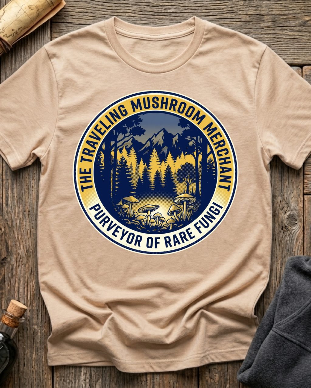 Traveling Gnome Merchant T-Shirt