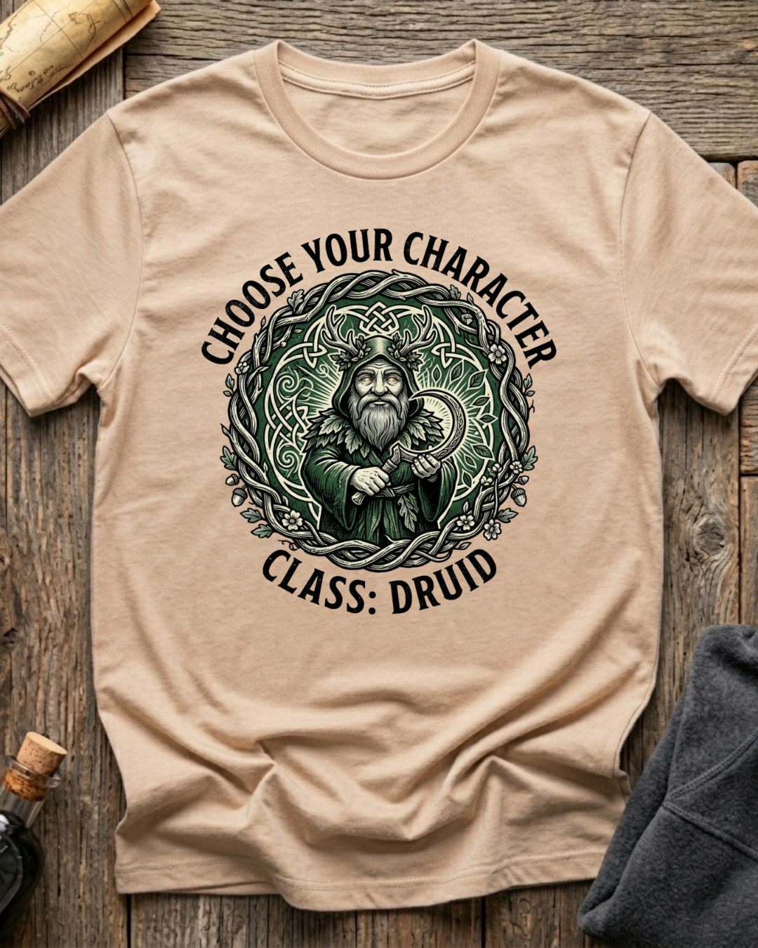 Choose Your Character Class: Druid T-Shirt