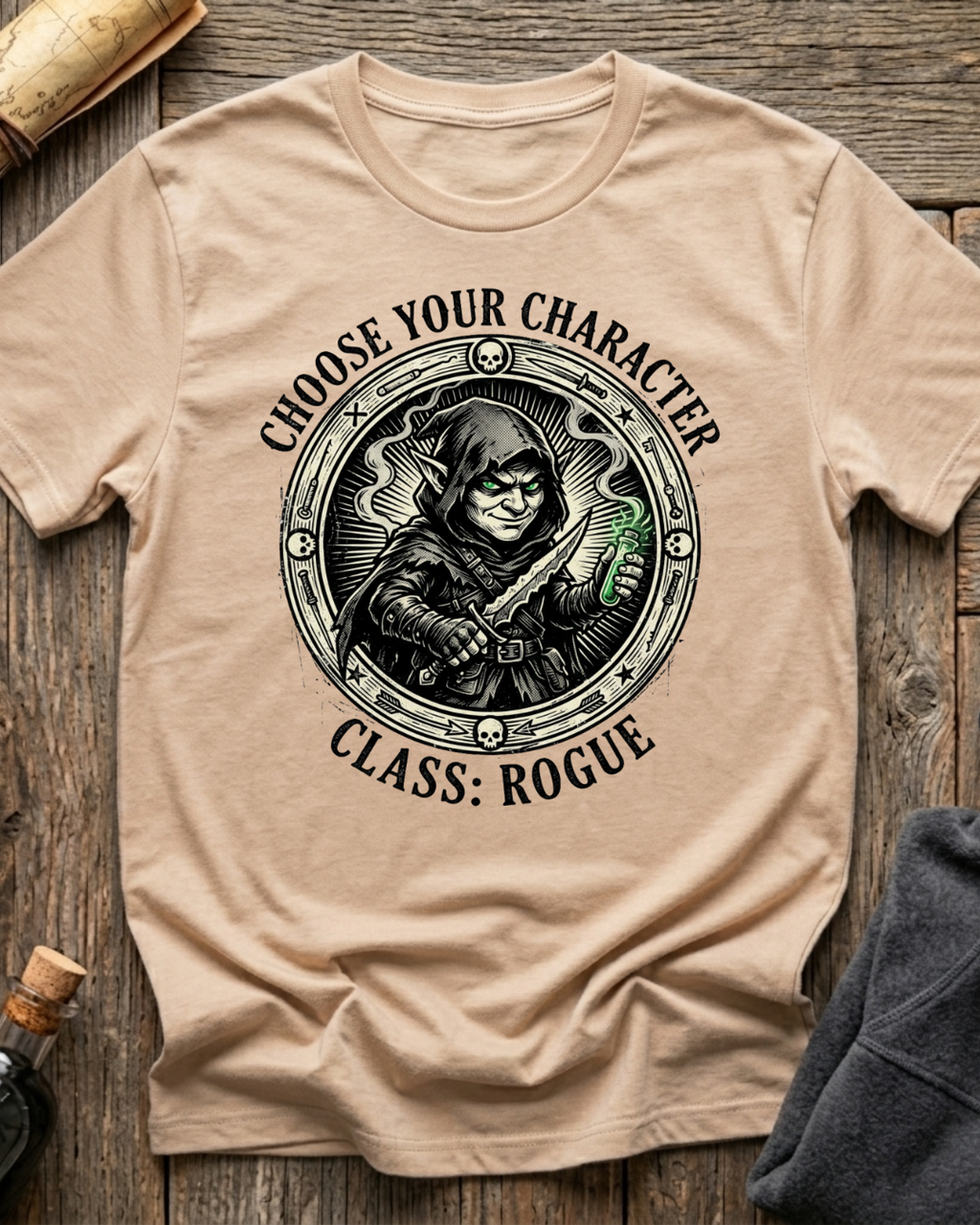 Choose Your Character Class: Rogue T-Shirt