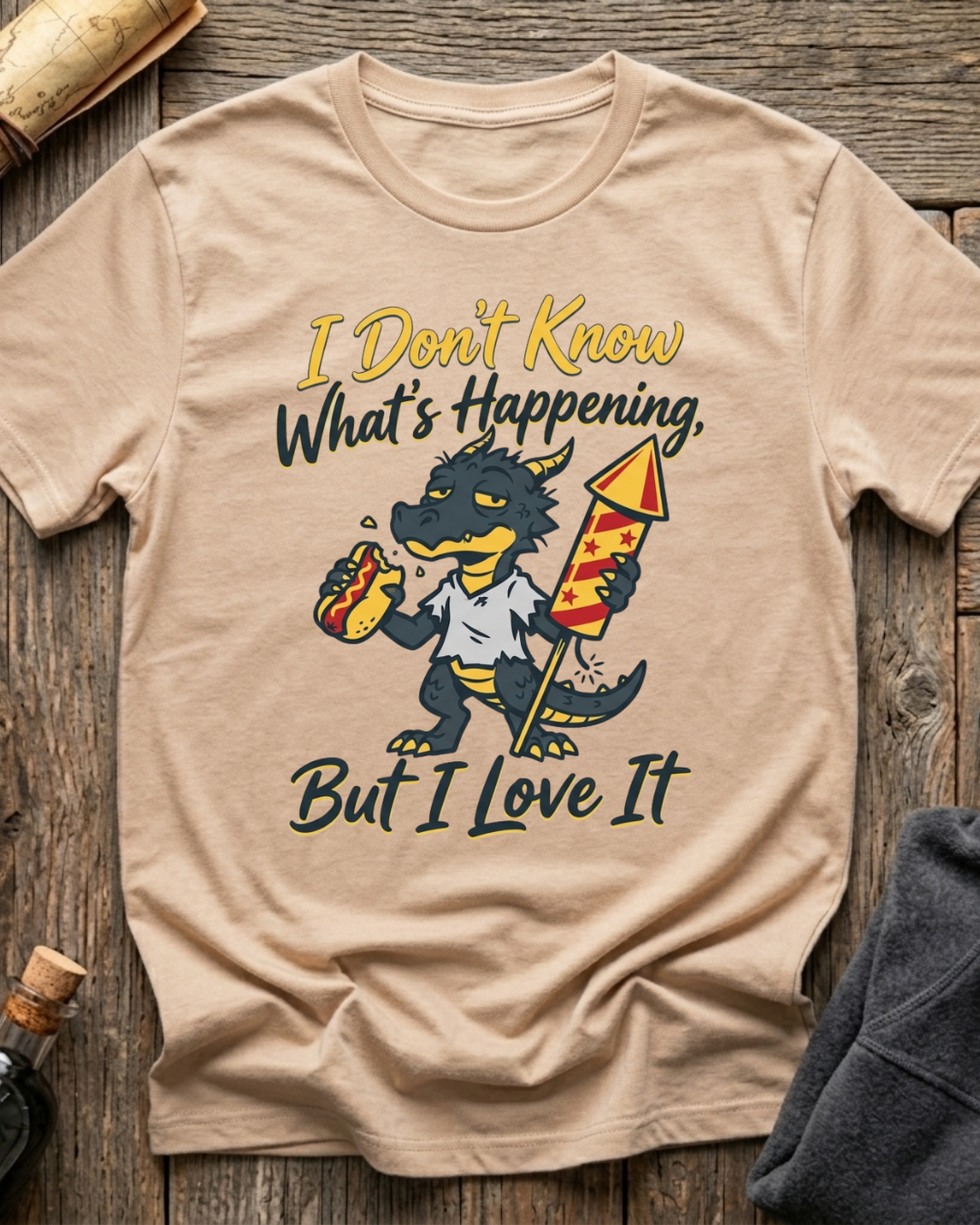 I Don't Know What's Happening But I Love It T-Shirt