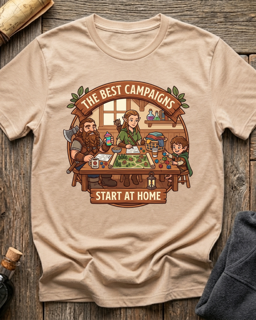 Best Campaigns Start At Home T-Shirt