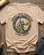 Choose Your Character Class: Monk T-Shirt