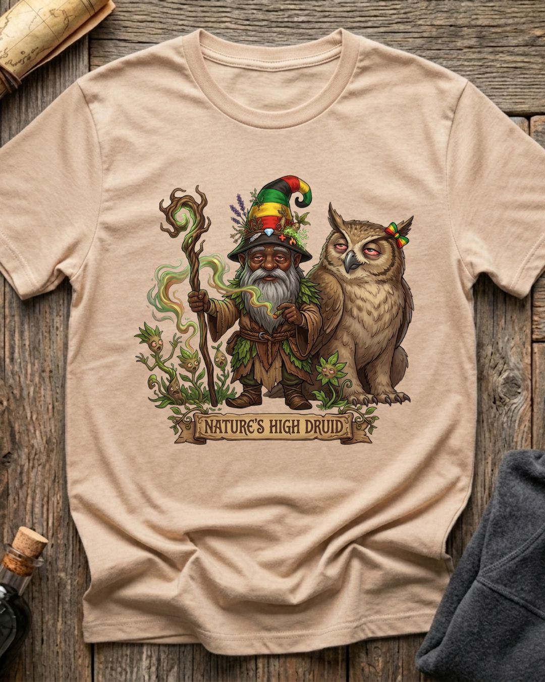 Nature's High Druid T-Shirt