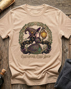 Soft Cream t-shirt featuring the Clockwork Curio design with Sprocket the gnome