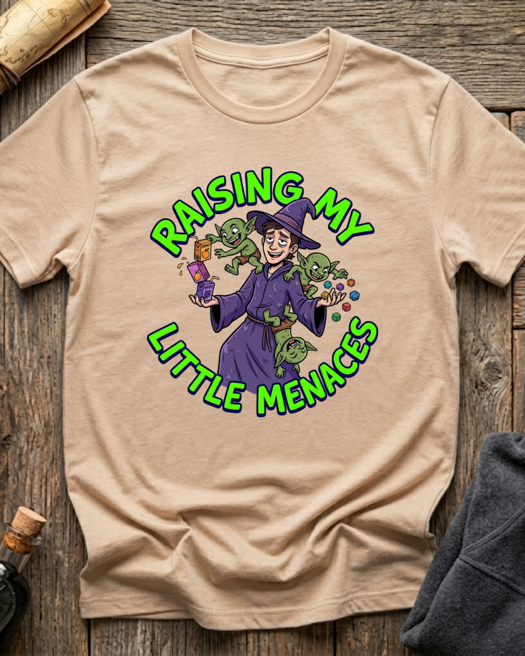 Raising My Little Menaces T-Shirt