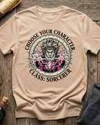 Choose Your Character Class: Sorcerer T-Shirt
