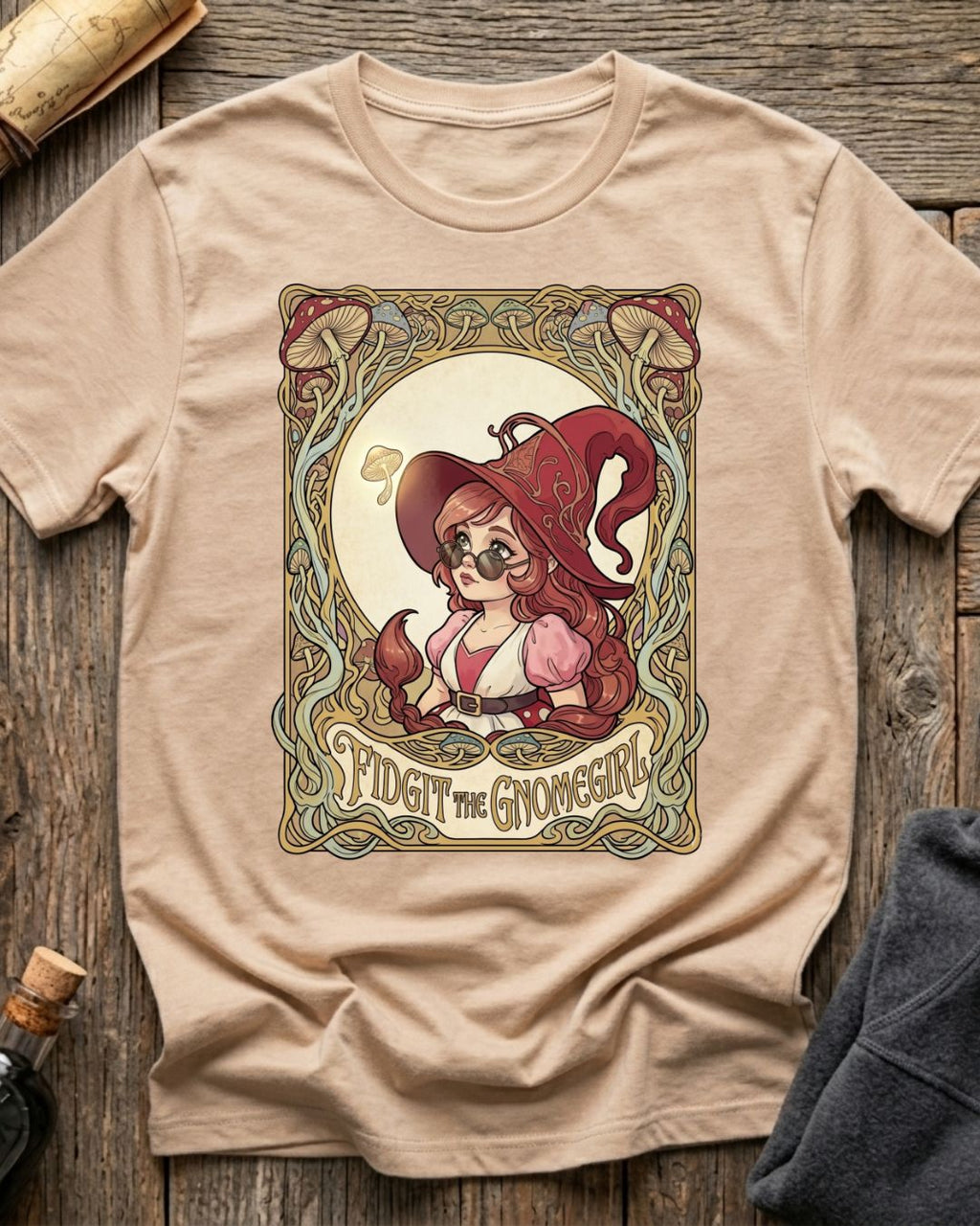 Fidgit The Gnomegirl Nouveau T-Shirt