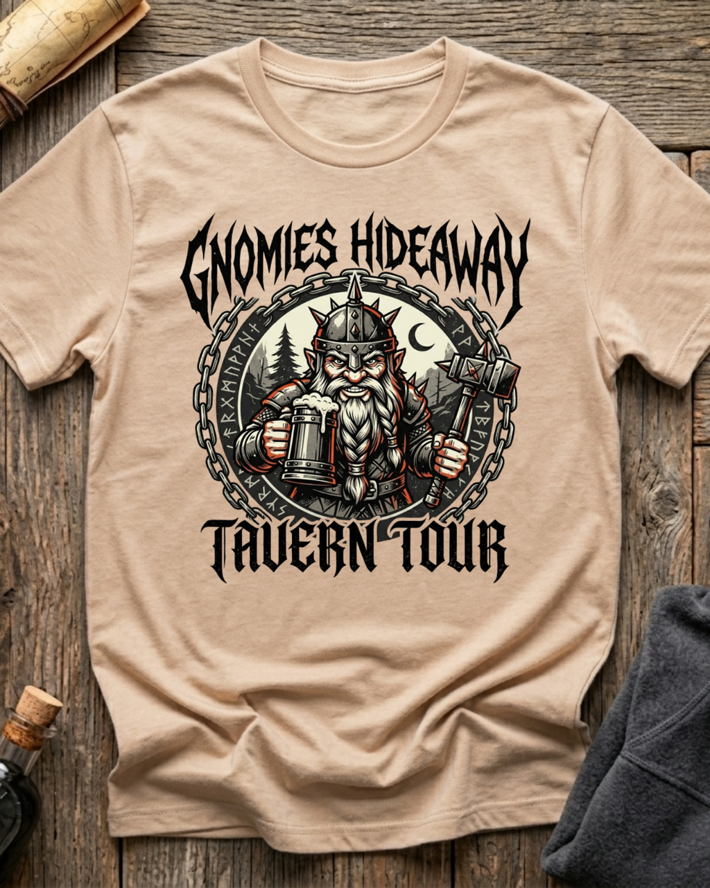 Gnomies Hideaway Tavern Tour T-Shirt