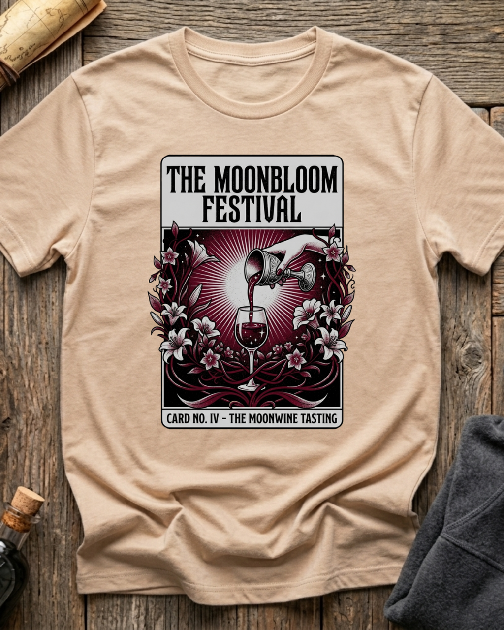 Moonbloom Festival Tarot T-Shirt