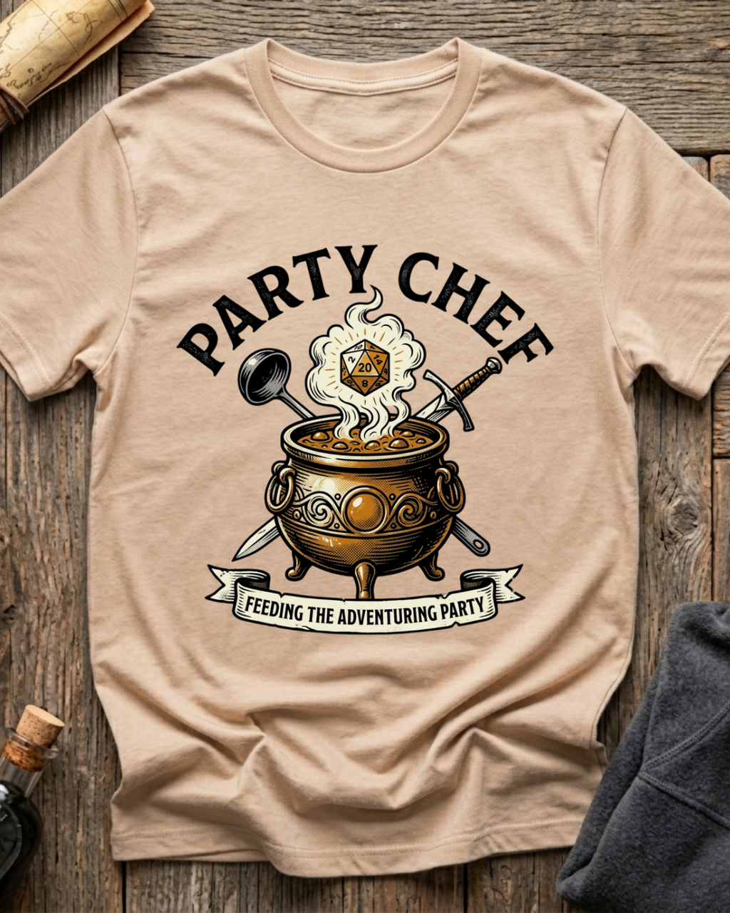 Feeding The Adventuring Party T-Shirt