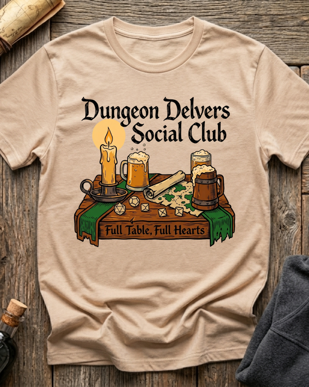 Dungeon Delvers Social Club T-Shirt