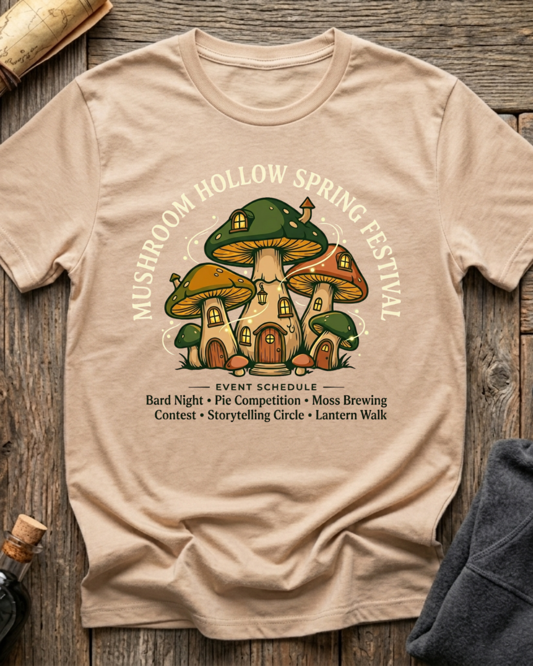 Mushroom Hollow Spring Festival T-Shirt