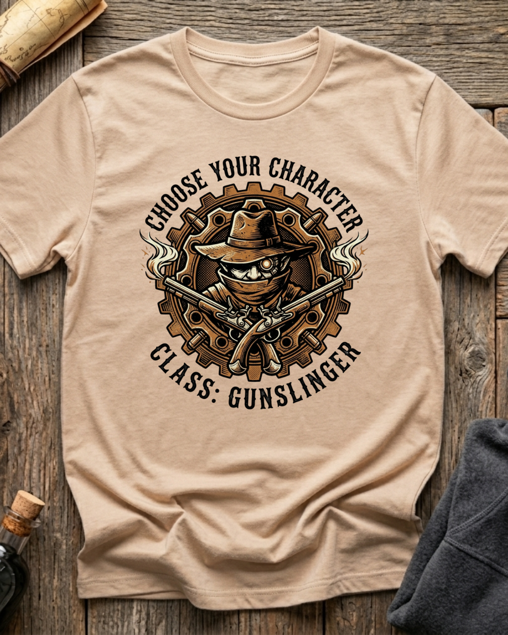 Choose Your Character Class: Gunslinger T-Shirt