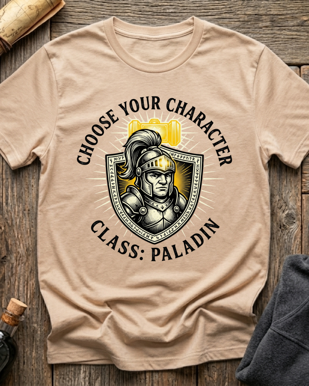 Choose Your Character Class: Paladin T-Shirt