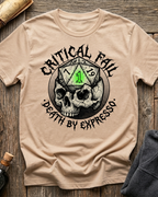 Critical Fail - Death by Espresso T-Shirt