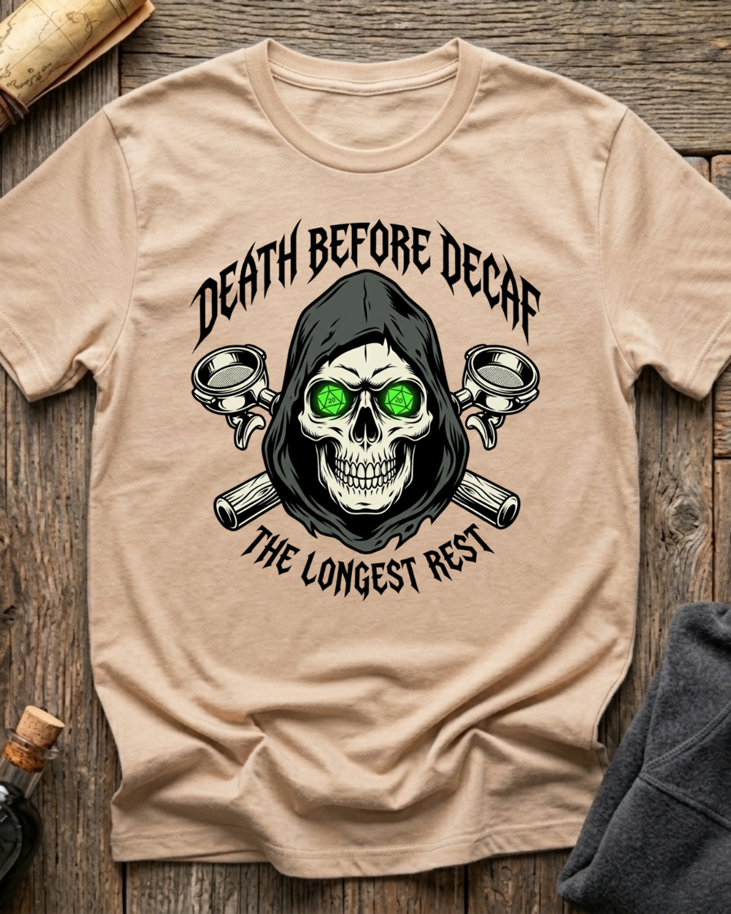 Death Before Decaf T-Shirt