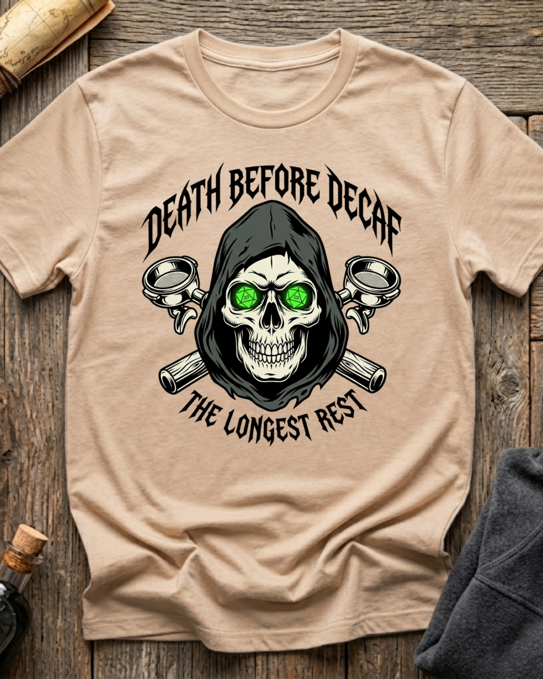 Death Before Decaf T-Shirt