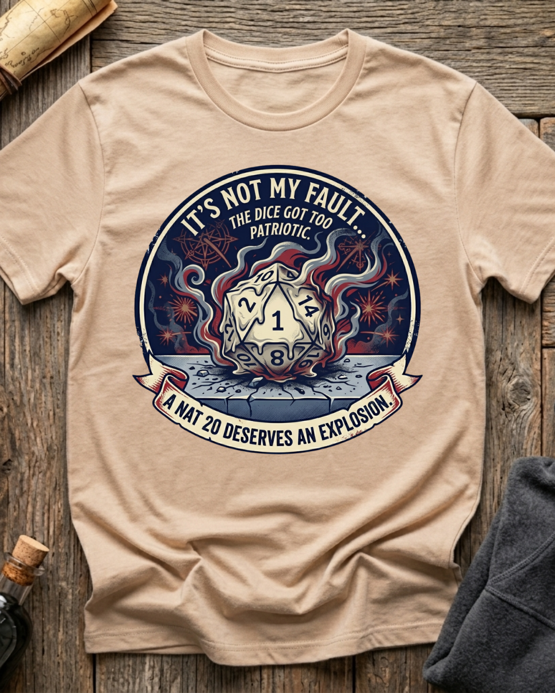 The Dice Got Too Patriotic T-Shirt