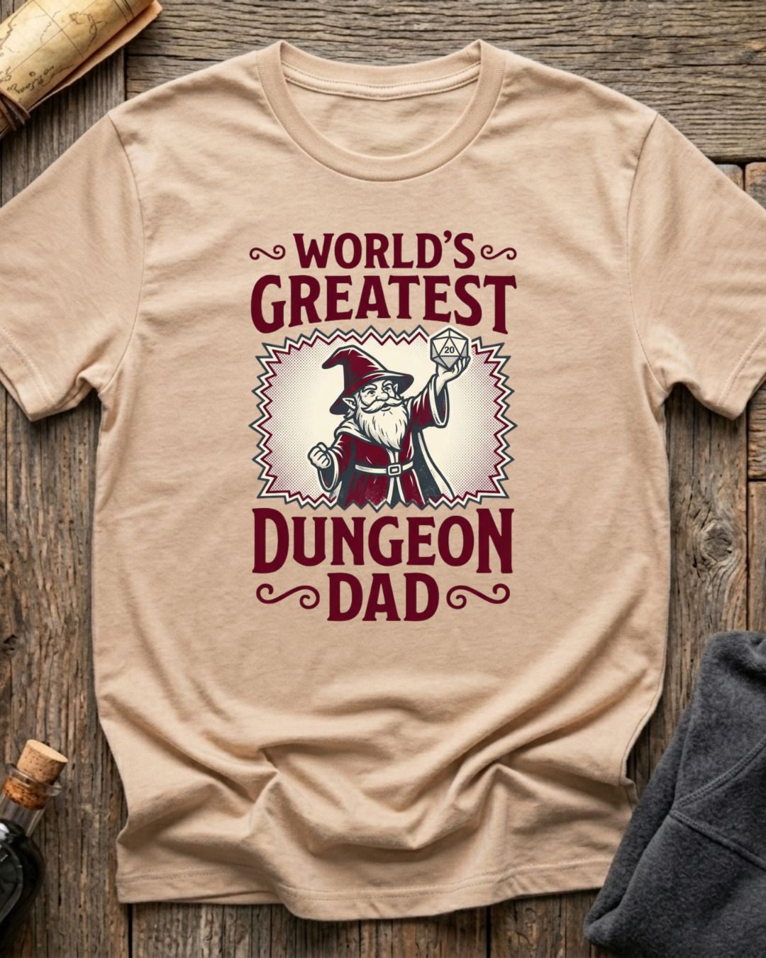 World's Greatest Dungeon Dad T-Shirt
