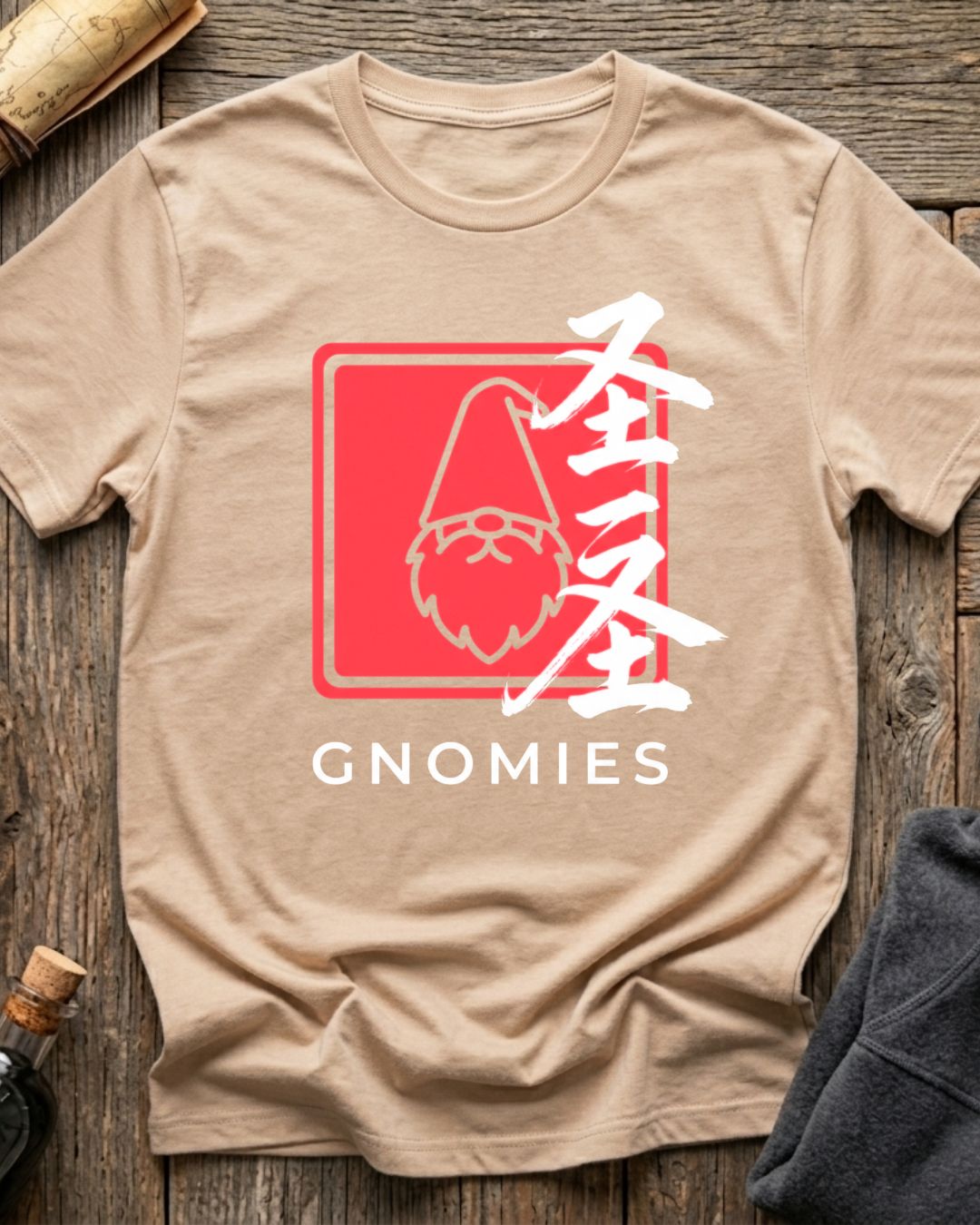 Gnomies Kanji Crest V.2 T-Shirt