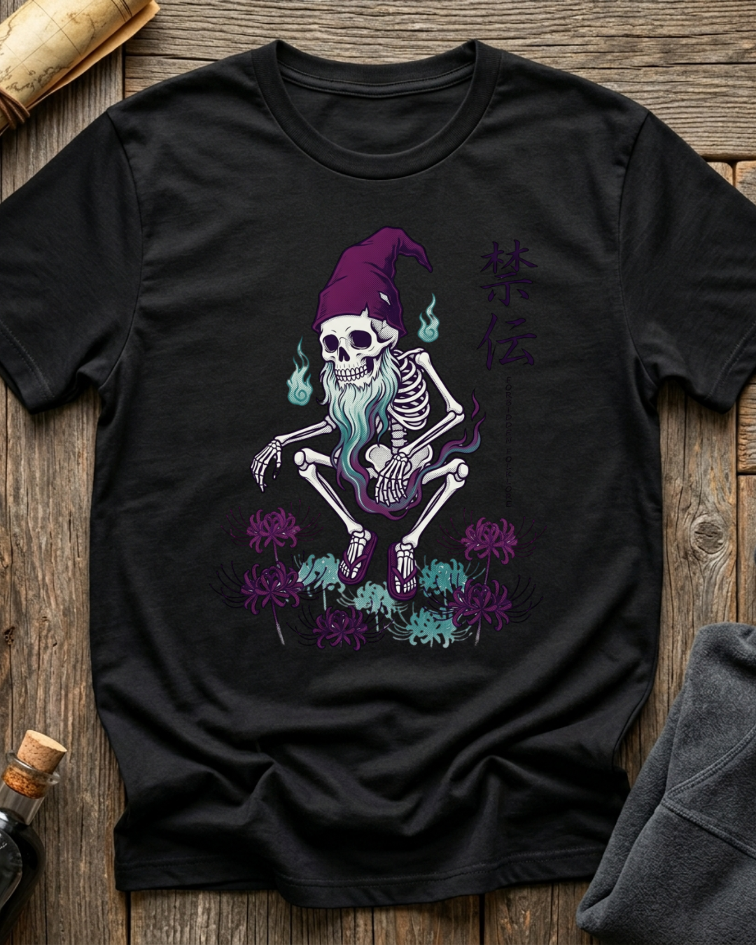Skeleton Spirit Gnome T-Shirt