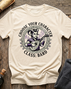 Choose Your Character Class: Bard T-Shirt