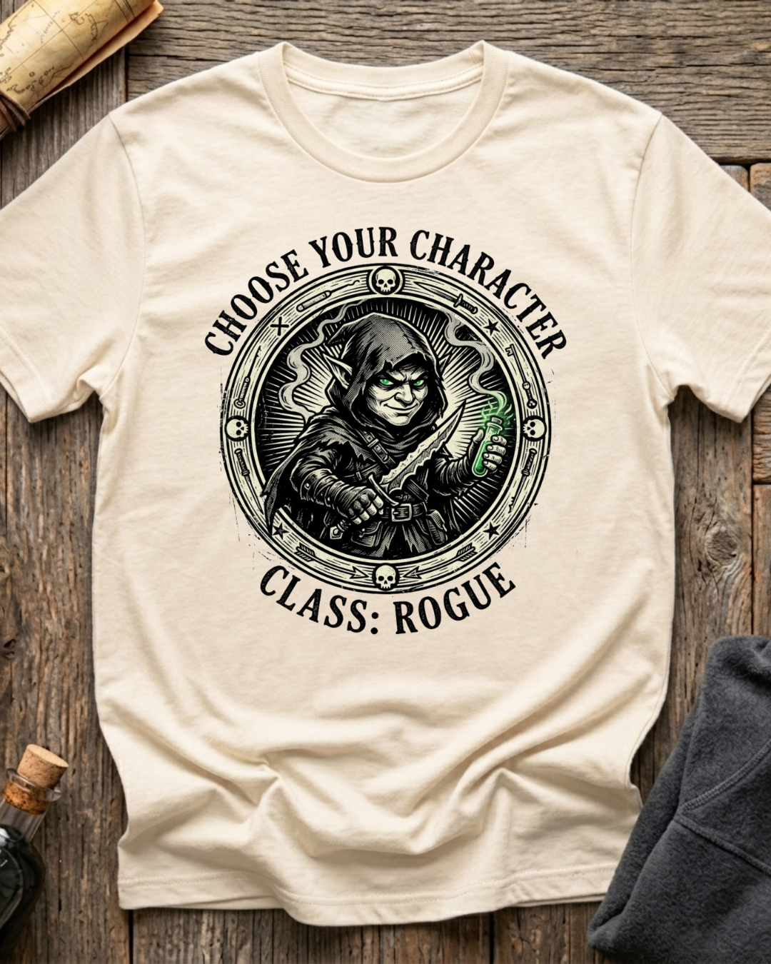 Choose Your Character Class: Rogue T-Shirt