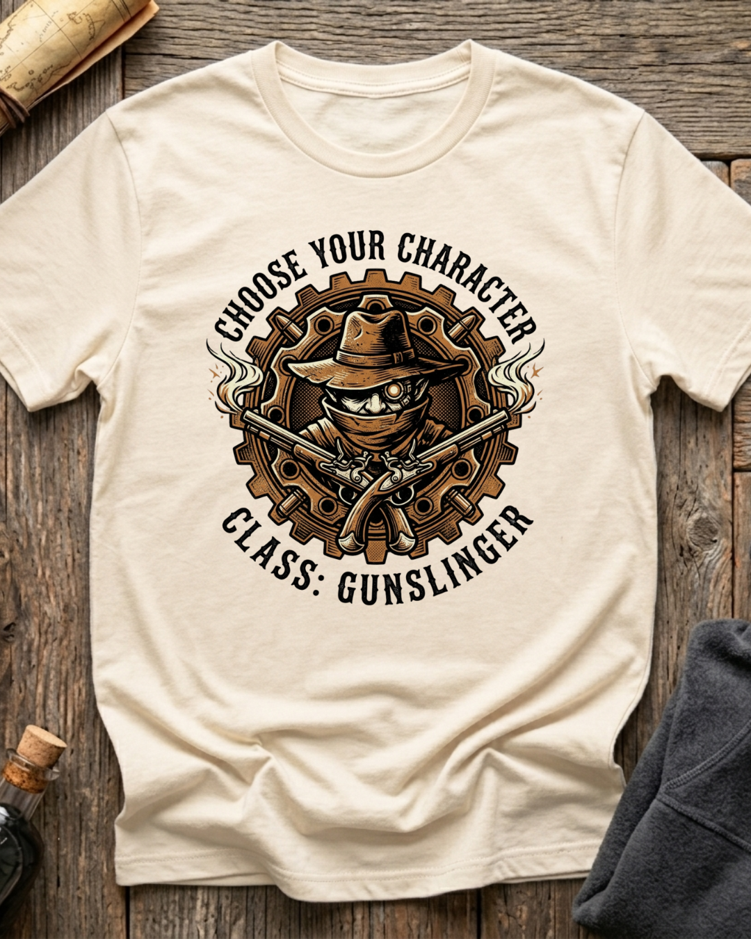 Choose Your Character Class: Gunslinger T-Shirt