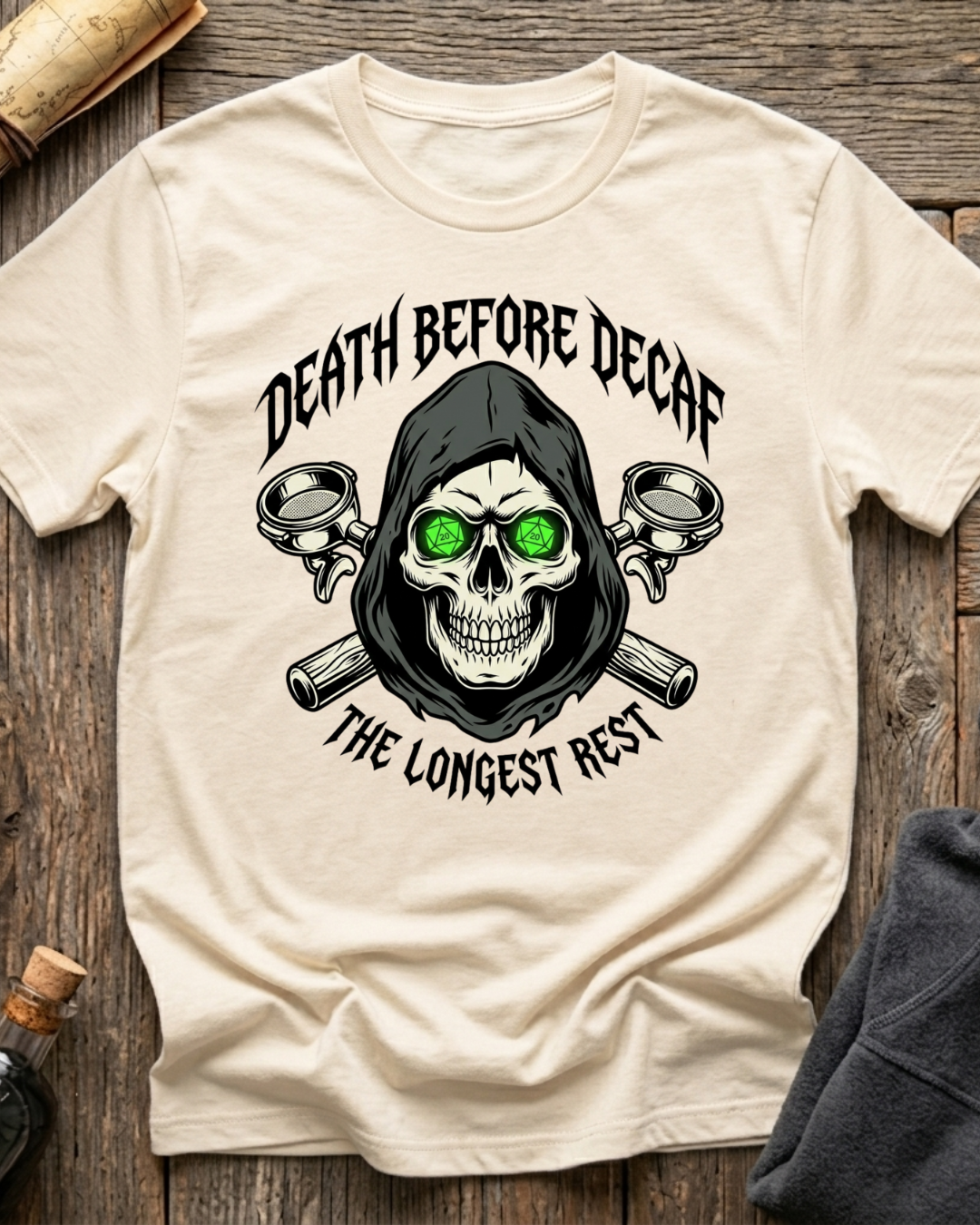 Death Before Decaf T-Shirt