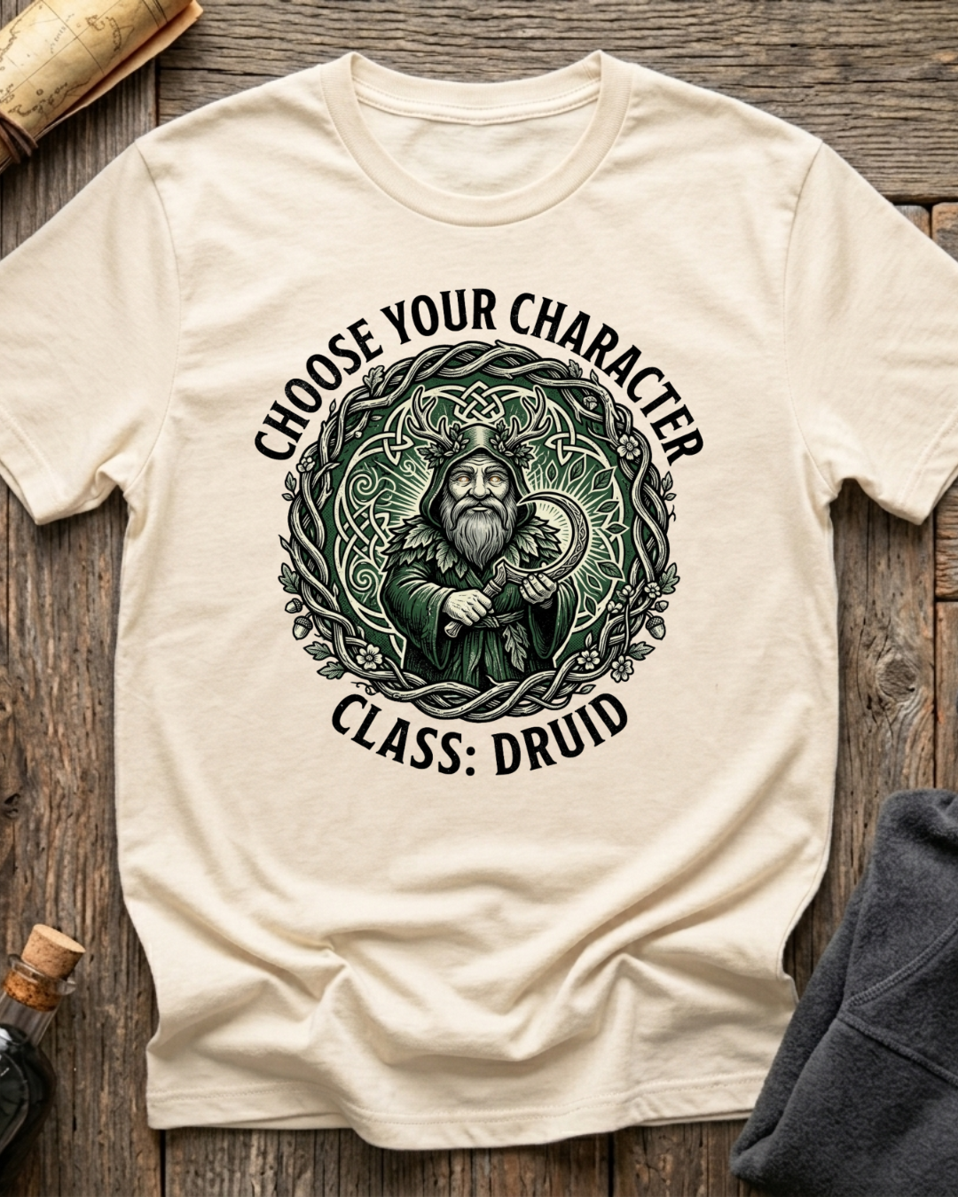 Choose Your Character Class: Druid T-Shirt