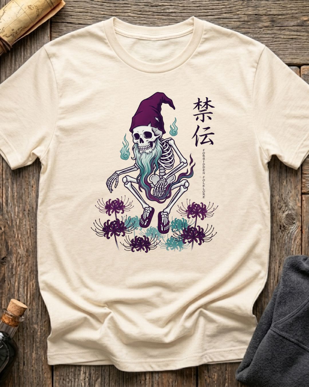 Skeleton Spirit Gnome T-Shirt