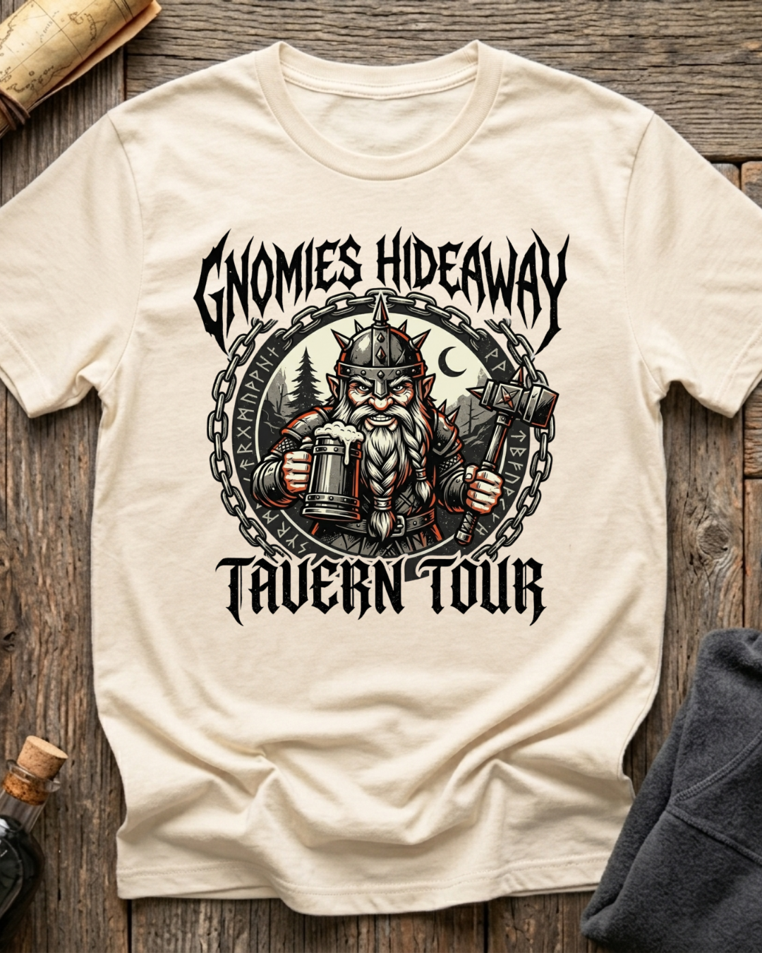 Gnomies Hideaway Tavern Tour T-Shirt