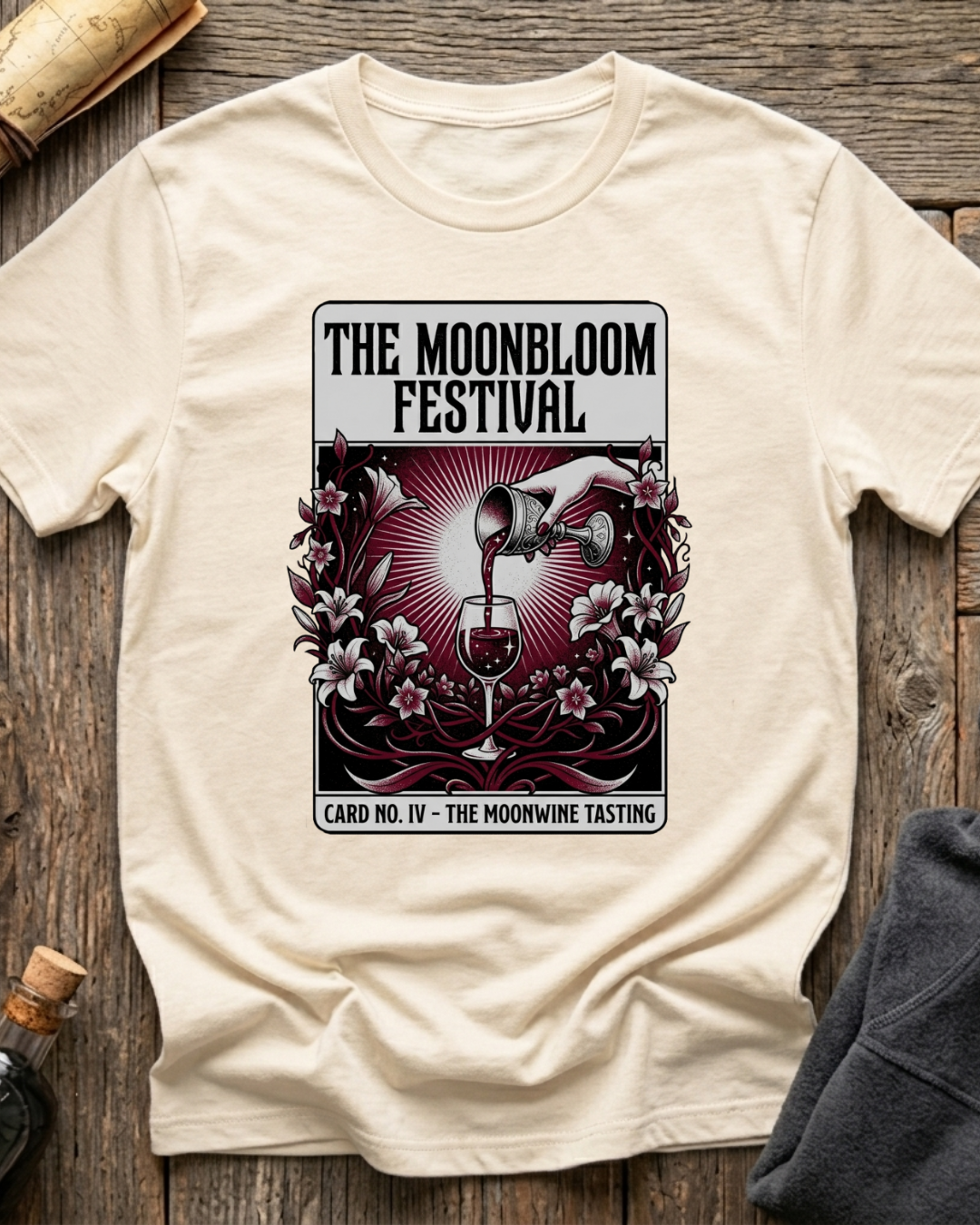 Moonbloom Festival Tarot T-Shirt