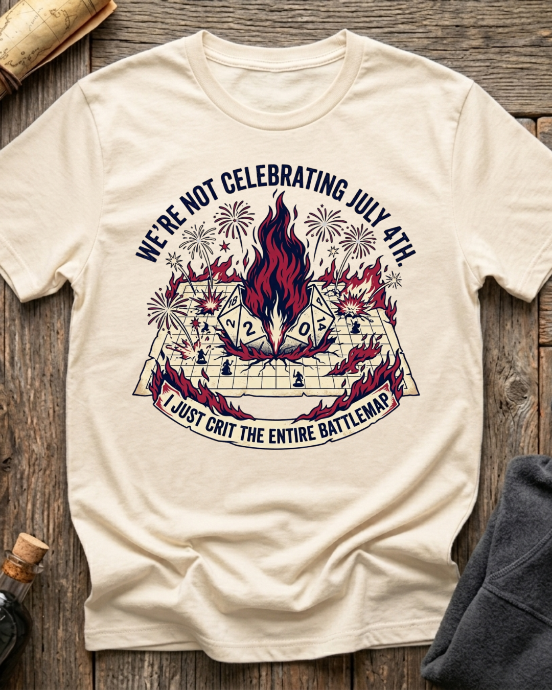 I Just Crit The Entire Battlemap T-Shirt